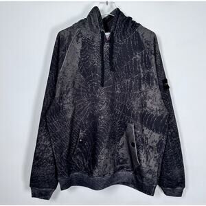 SUPREME x STONE ISLAND 23FW FELPA HOODED SWEATSHIRT
